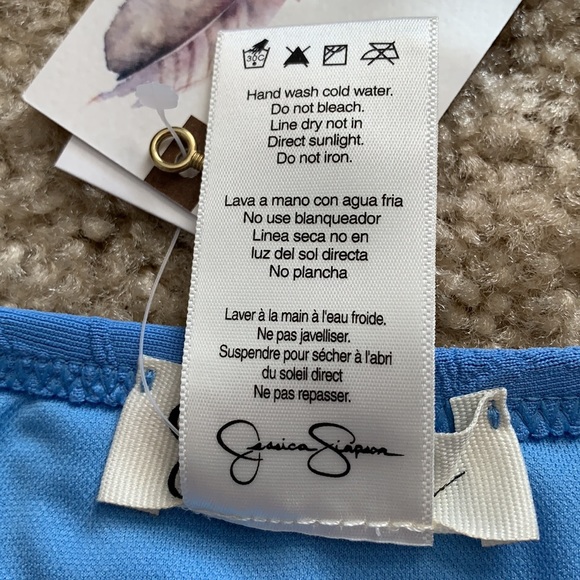 Jessica Simpson Swimsuit bottoms eyeshadow BNWT - Picture 5 of 6